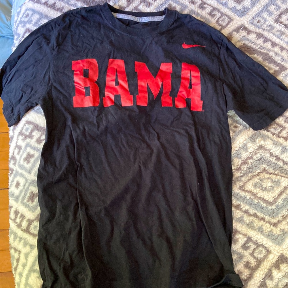 Black and Red, Gently used, Nike Tee